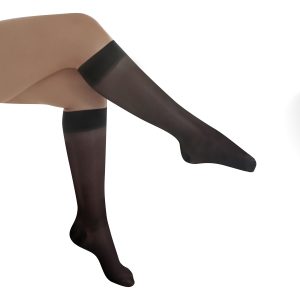 Media de compresión Soft-Lisse black mujer