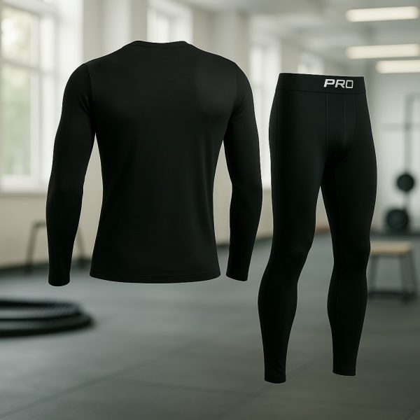 Conjunto compresión media para entrenamiento Black - Imagen 3