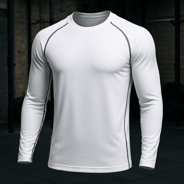 Polera ActiveFlow baja compresión.Talla M