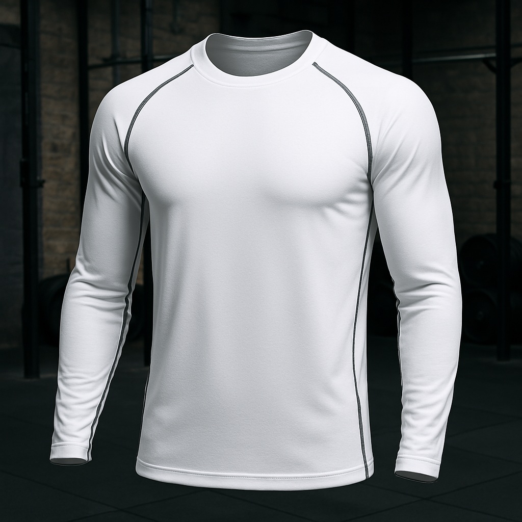 Polera ActiveFlow baja compresión.Talla M